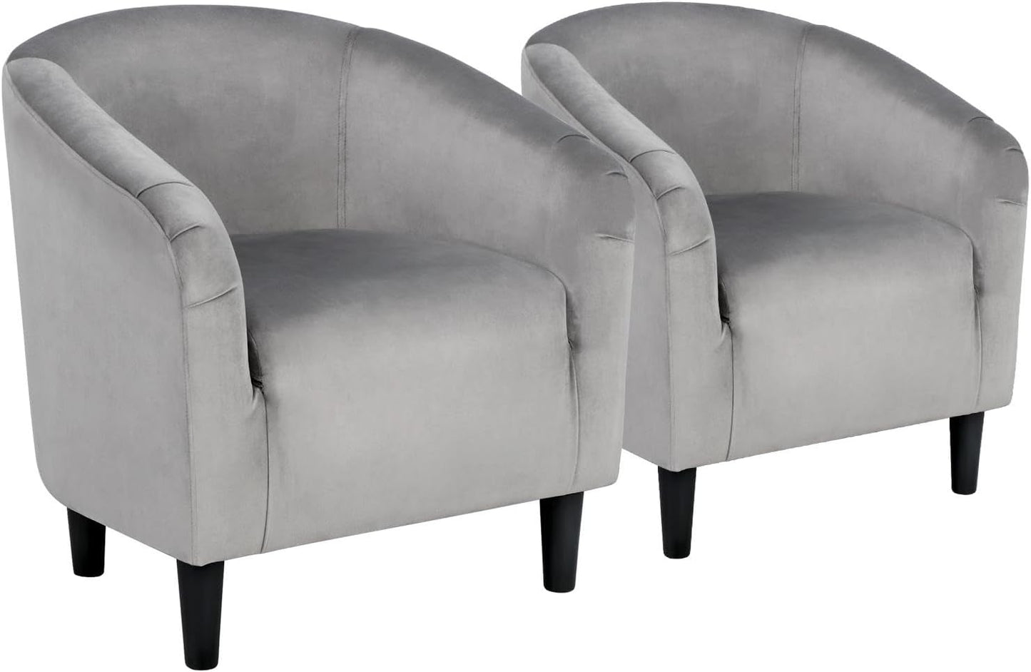 Cozy Velvet Accent Chairs Set of 2 for Living Room Comfort