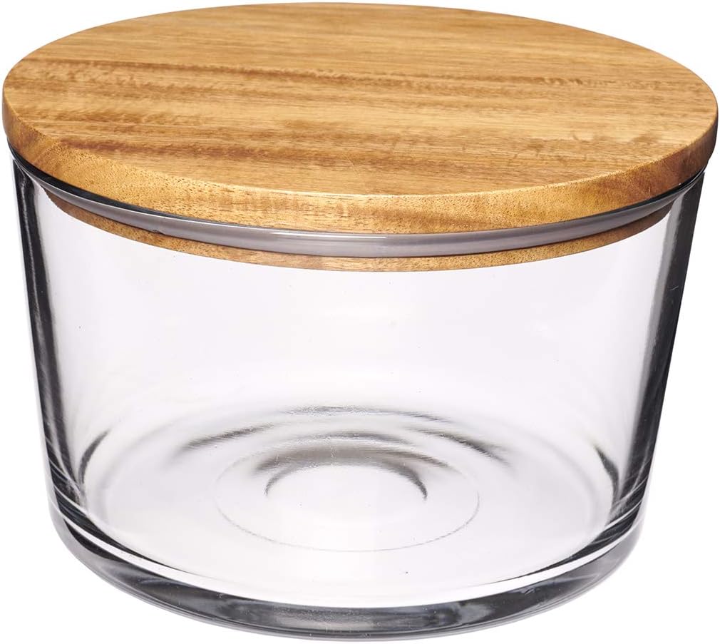 Anchor Hocking Glass Trifle Bowl with Lid for Stylish Serving