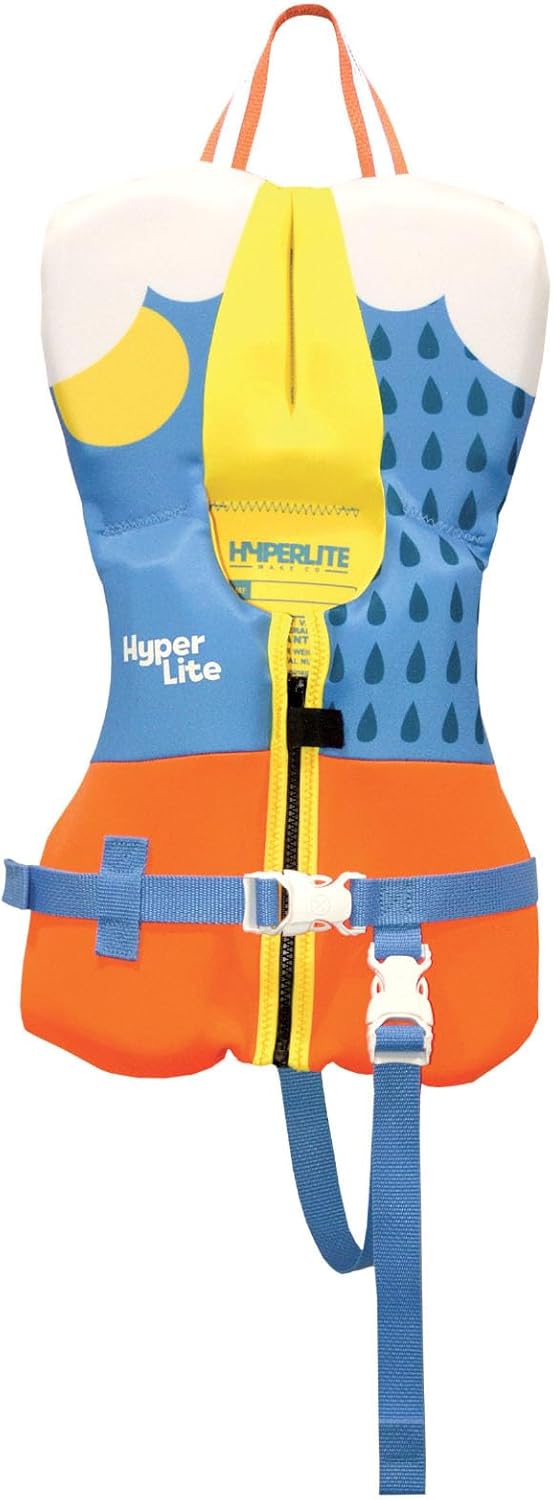 HyperLite Elite Infant Toddler Life Jackets for Water Sports