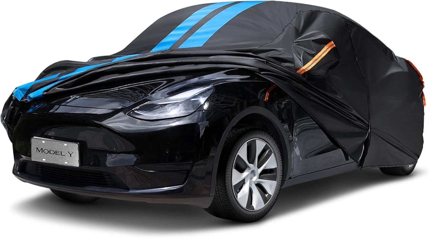 Custom Fit Car Cover for Tesla Model Y 2021-2024 Waterproof