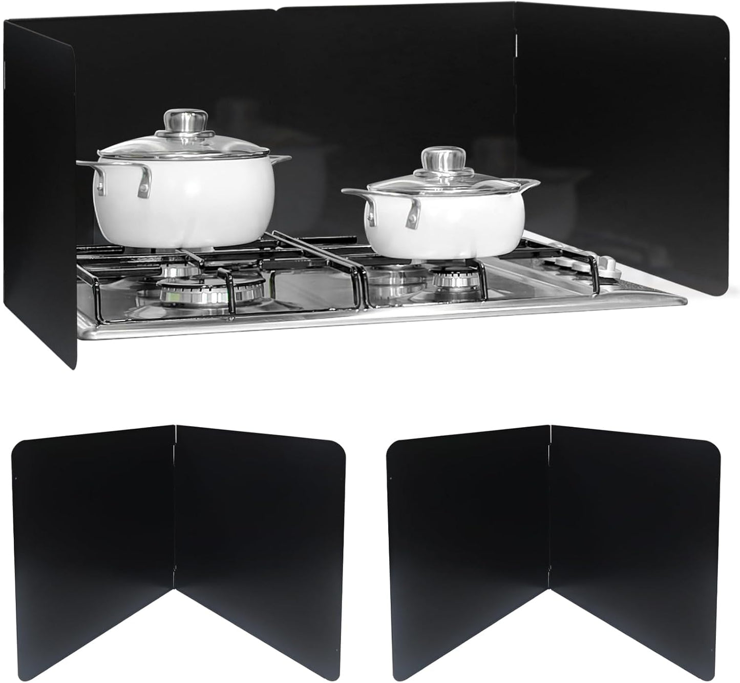 2 Pieces Grease Splatter Guard for Kitchen Cooking Needs