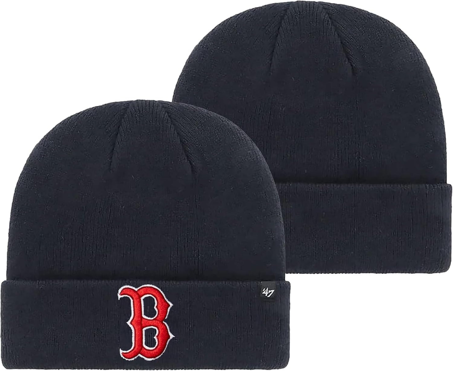 47 MLB Unisex-Adult Primary Logo Cuffed Knit Beanie Hat