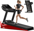 UMAY Incline Treadmill Foldable Home Treadmill - Quiet, Compact