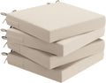 Outdoor Seat Cushions for Chairs 18.5 x 16 x 3 in - Set of 4
