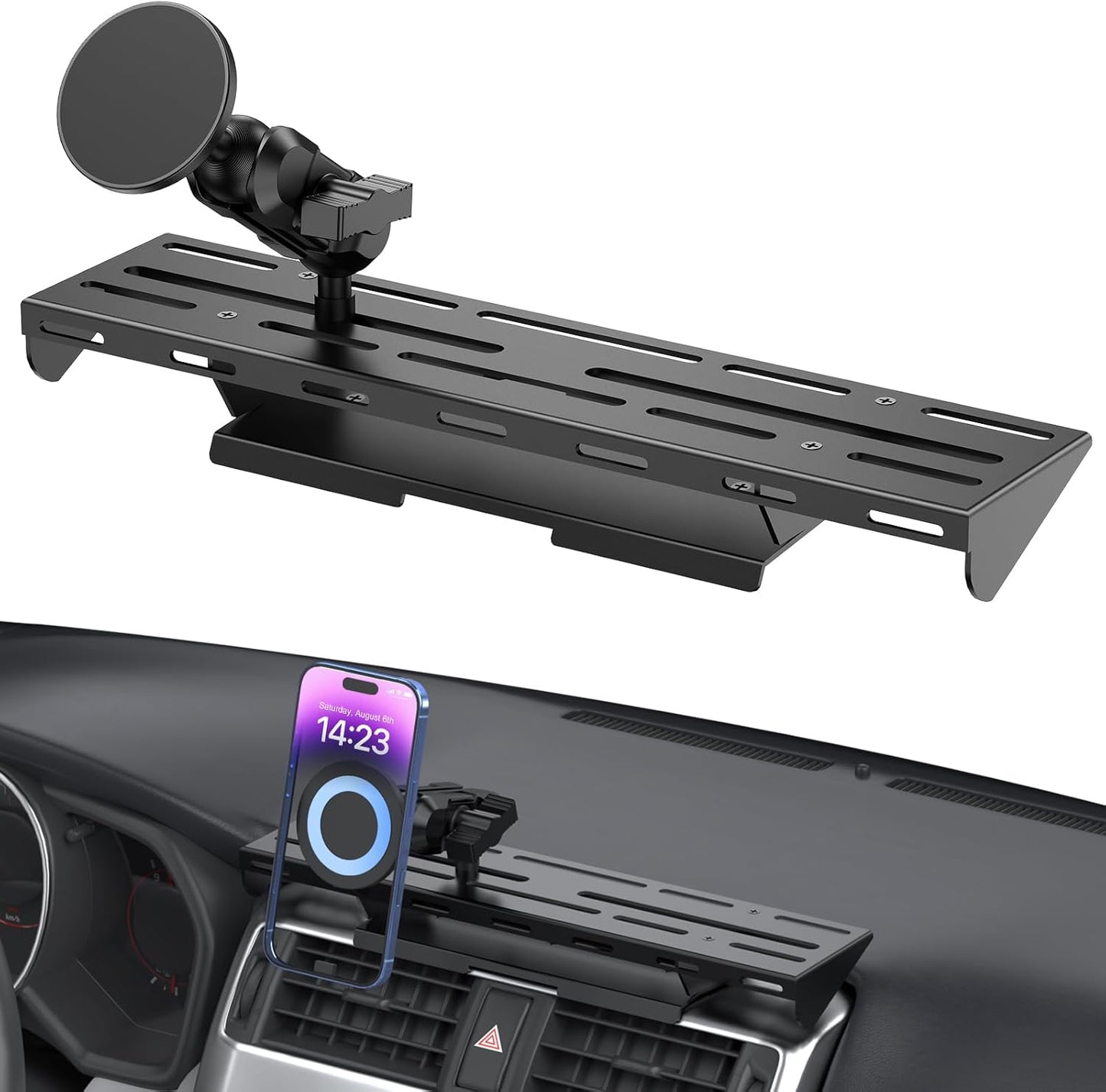 Metal Magnetic Phone Mount for Toyota 4Runner 2010-2024