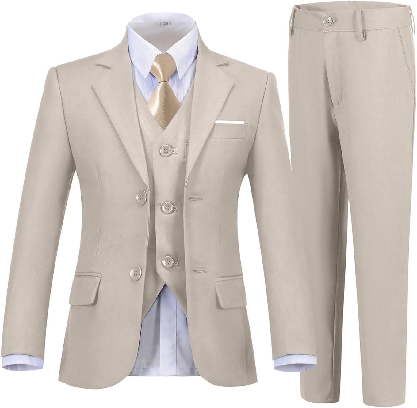 Boys Suits 5 Piece Formal Suit Set for Stylish Kids Events