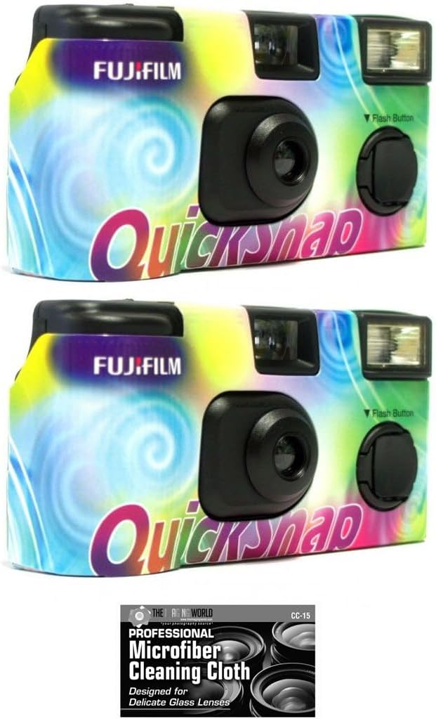 Capture Memories with Ease: 2 Pack Disposable Cameras