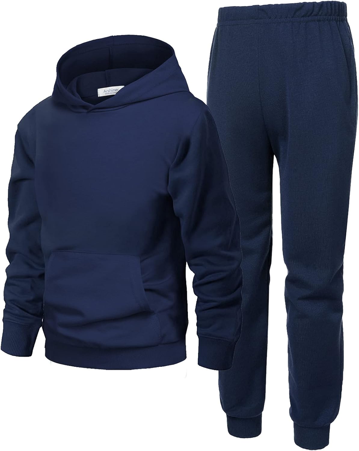 Arshiner 2 Piece Outfit Boys Pullover Hoodies Sweatshirt Suit