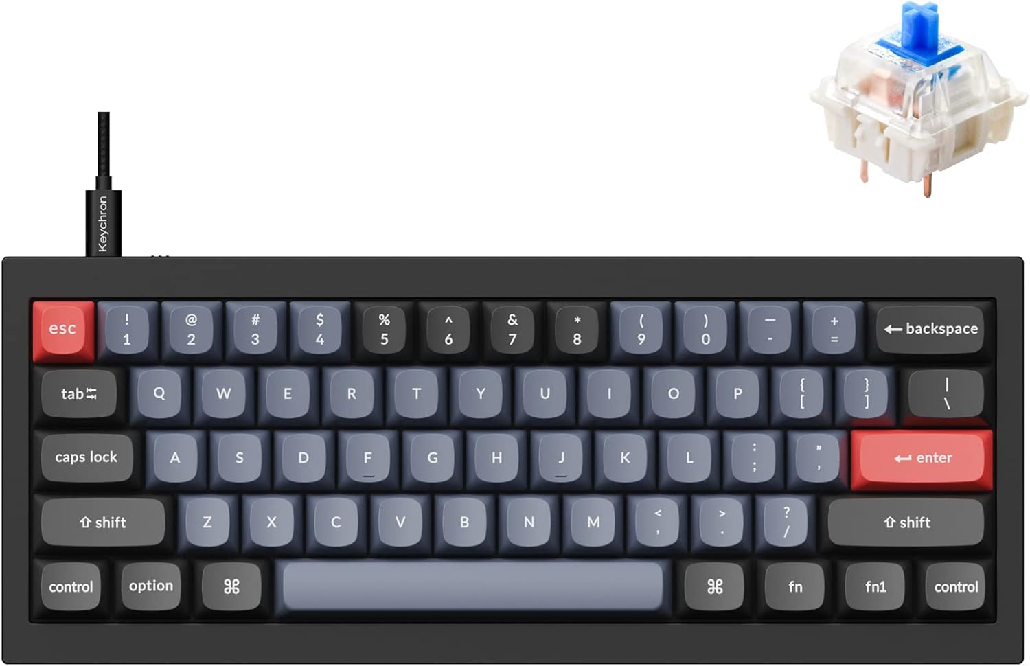 Keychron Q4 Wired Custom Mechanical Keyboard for Ultimate Typing