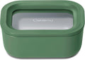Mini Rectangle Food Storage Container - Compact 2.6 Cup Glass for Meal