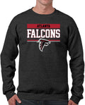 Team Fan Apparel NFL Charcoal Crewneck Sweatshirt - Warm Game Day