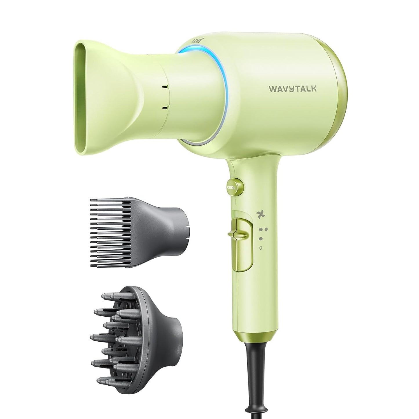 Wavytalk Hair Dryer with Diffuser for Fast Drying and Styling