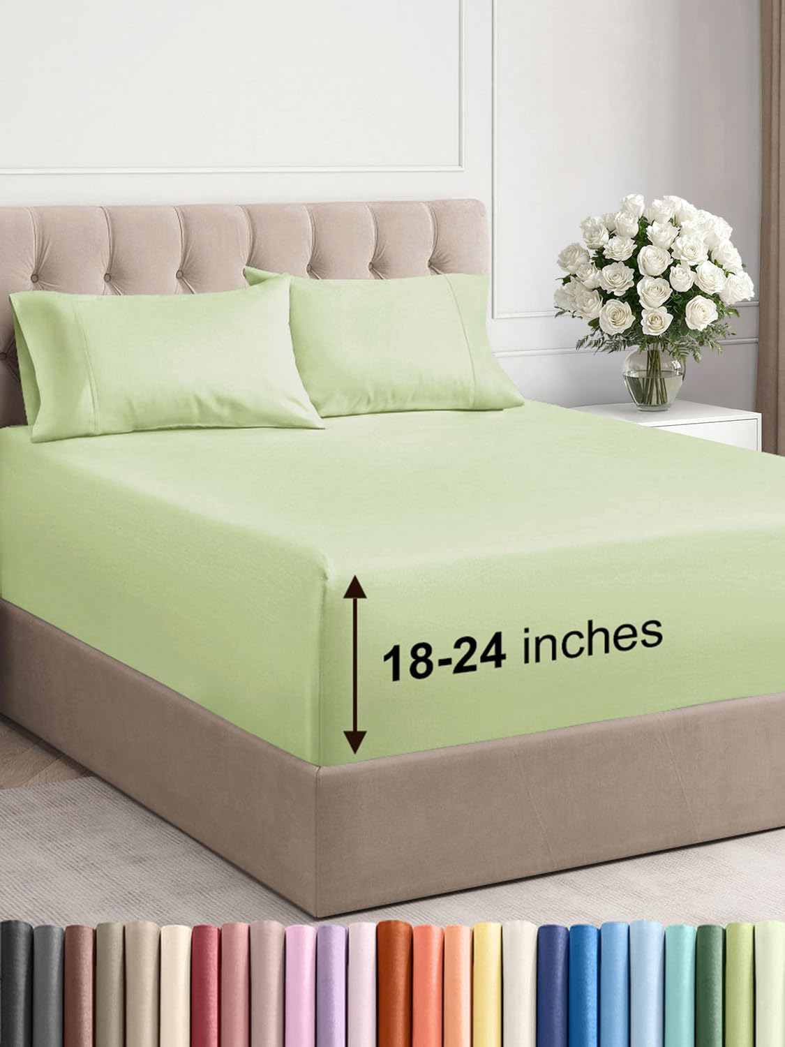 Extra Deep Pocket King Sheets Set for Ultimate Comfort and Luxury