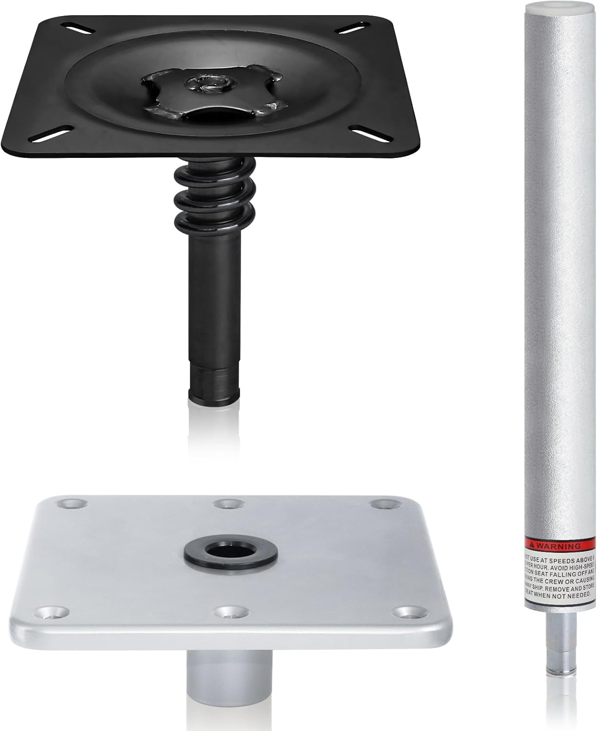 Boat Seat Pedestal Base Mount Kit for Marine Fishing and Bass