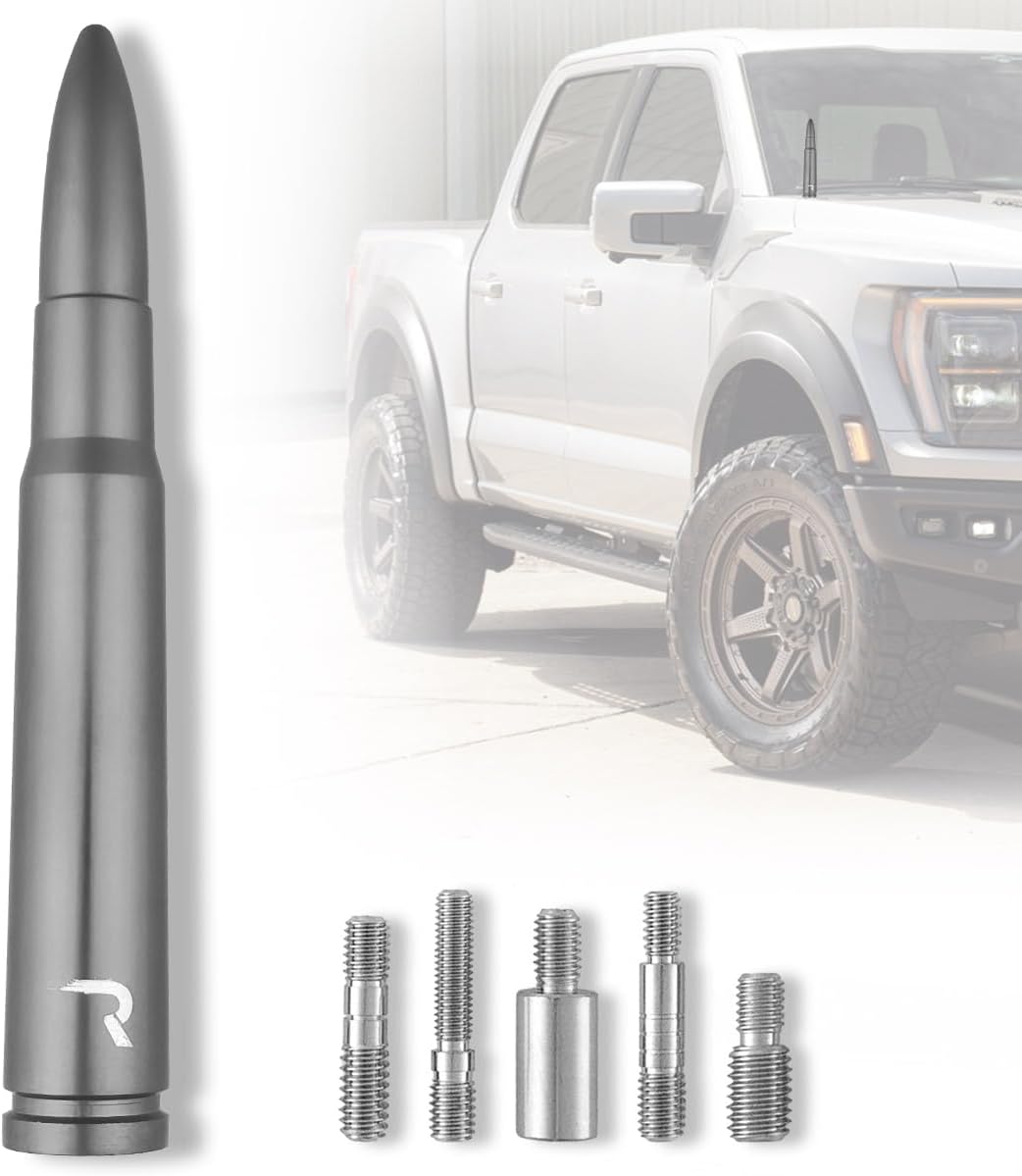 RECON 50 Cal Bullet Style Antenna for Trucks and SUVs