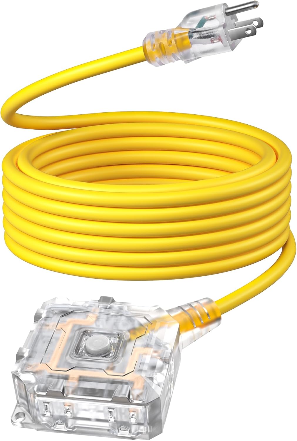DEWENWILS 25FT Heavy Duty Extension Cord for Outdoor Use