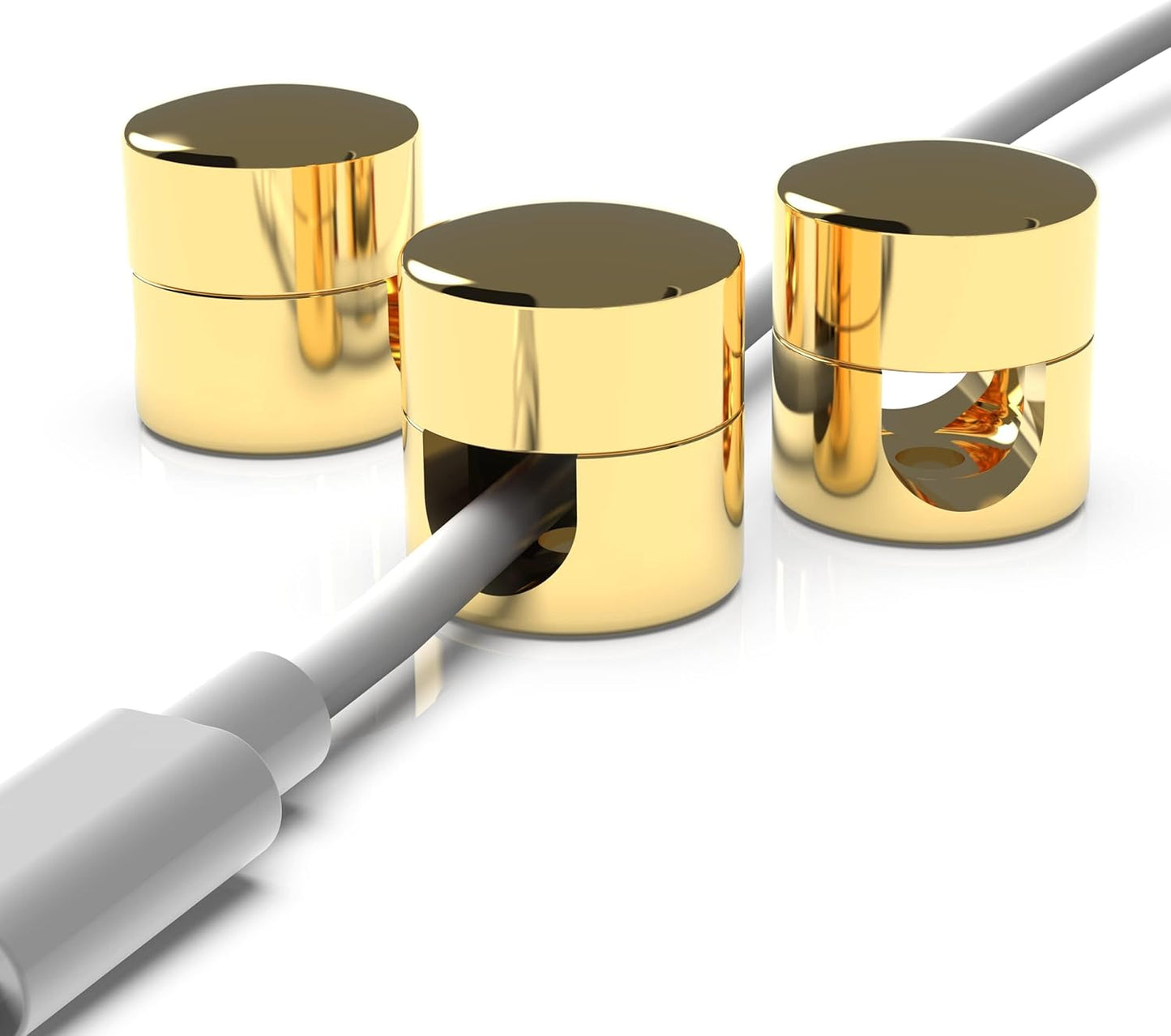 Stylish Cable Anchors for Organization | Premium Aluminum Clips