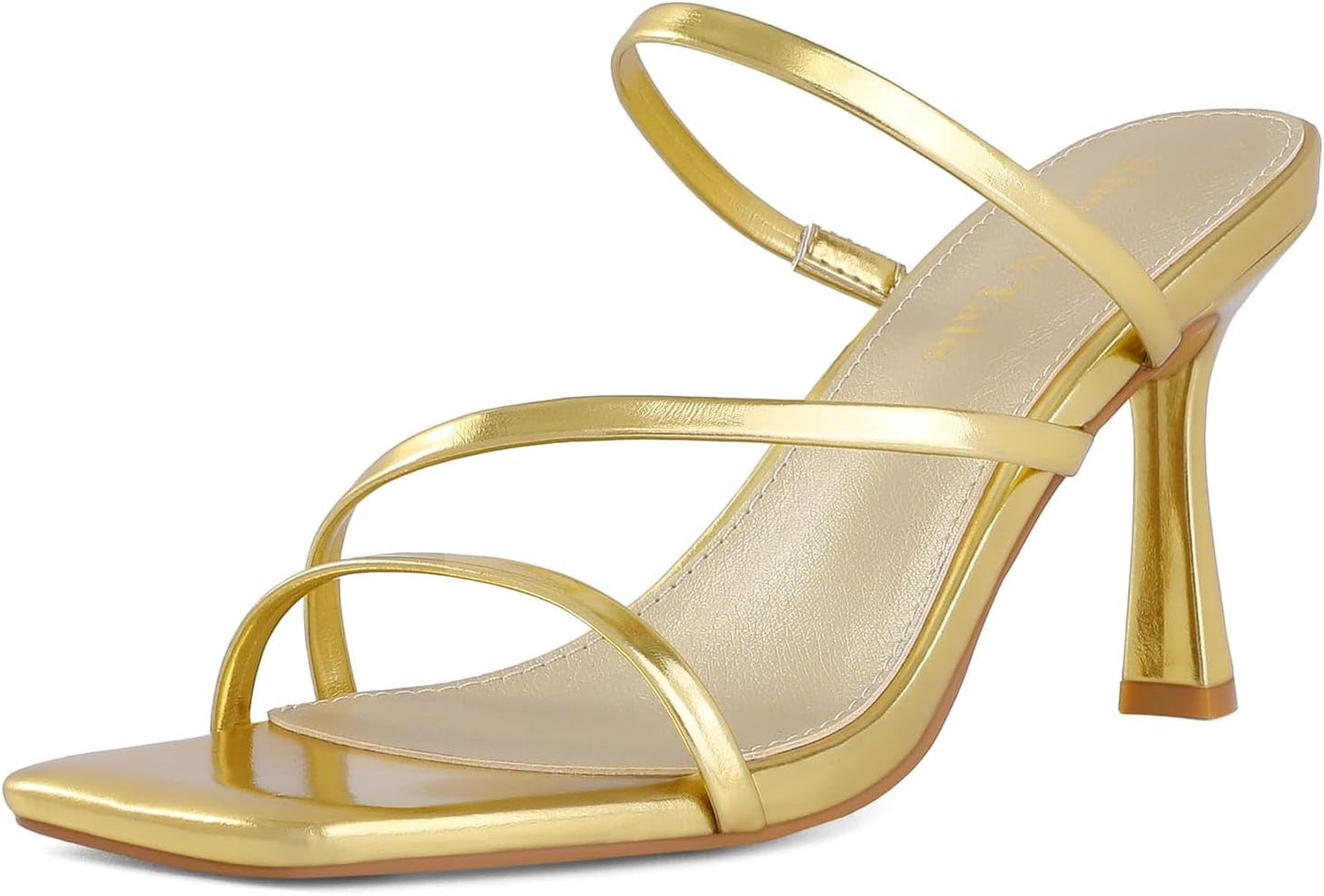 Strappy Kitten Heels for Women - Stylish Stiletto Mules
