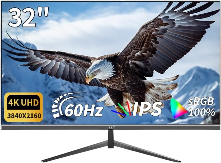 32 Inch 4K UHD Monitor with Stunning Visual Clarity and Design
