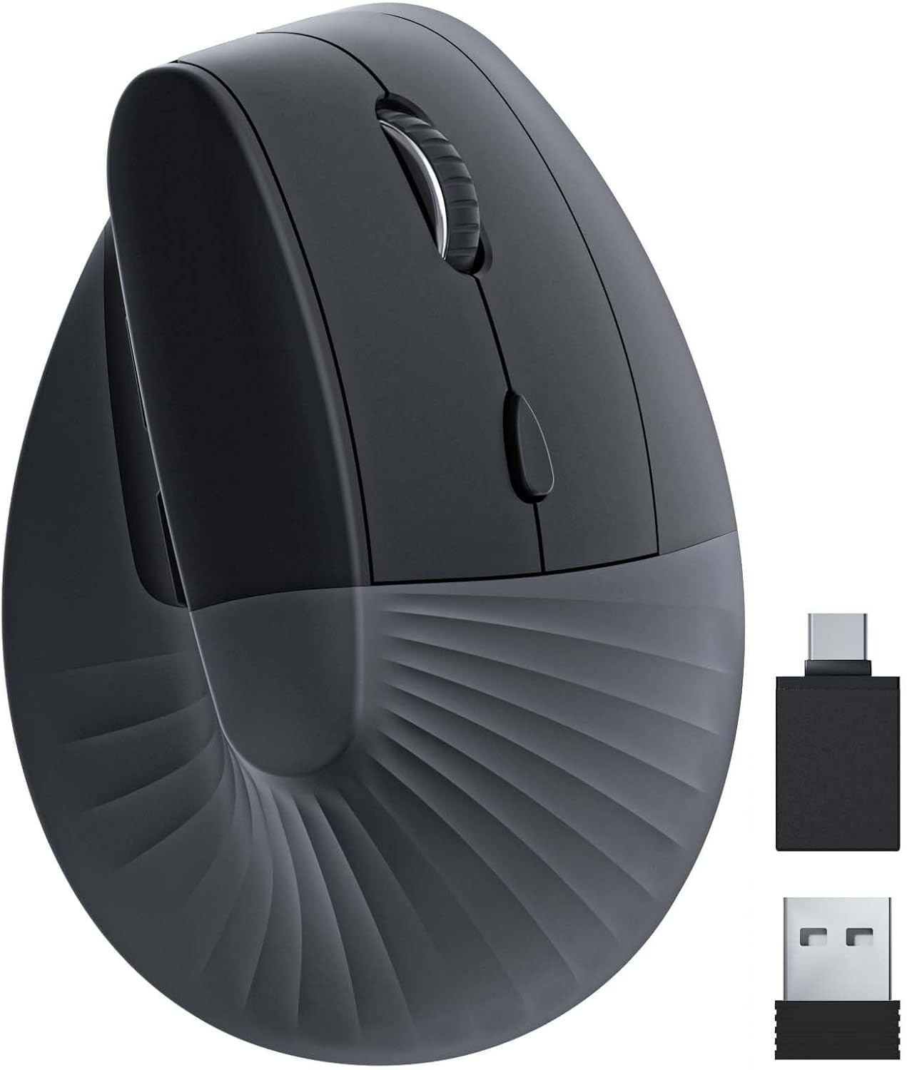 Unipows Wireless Ergonomic Vertical Mouse - Silent & Rechargeable!