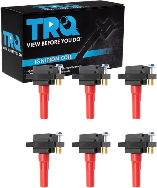 TRQ Ignition Coil Set for Subaru Legacy Outback 2010-2019