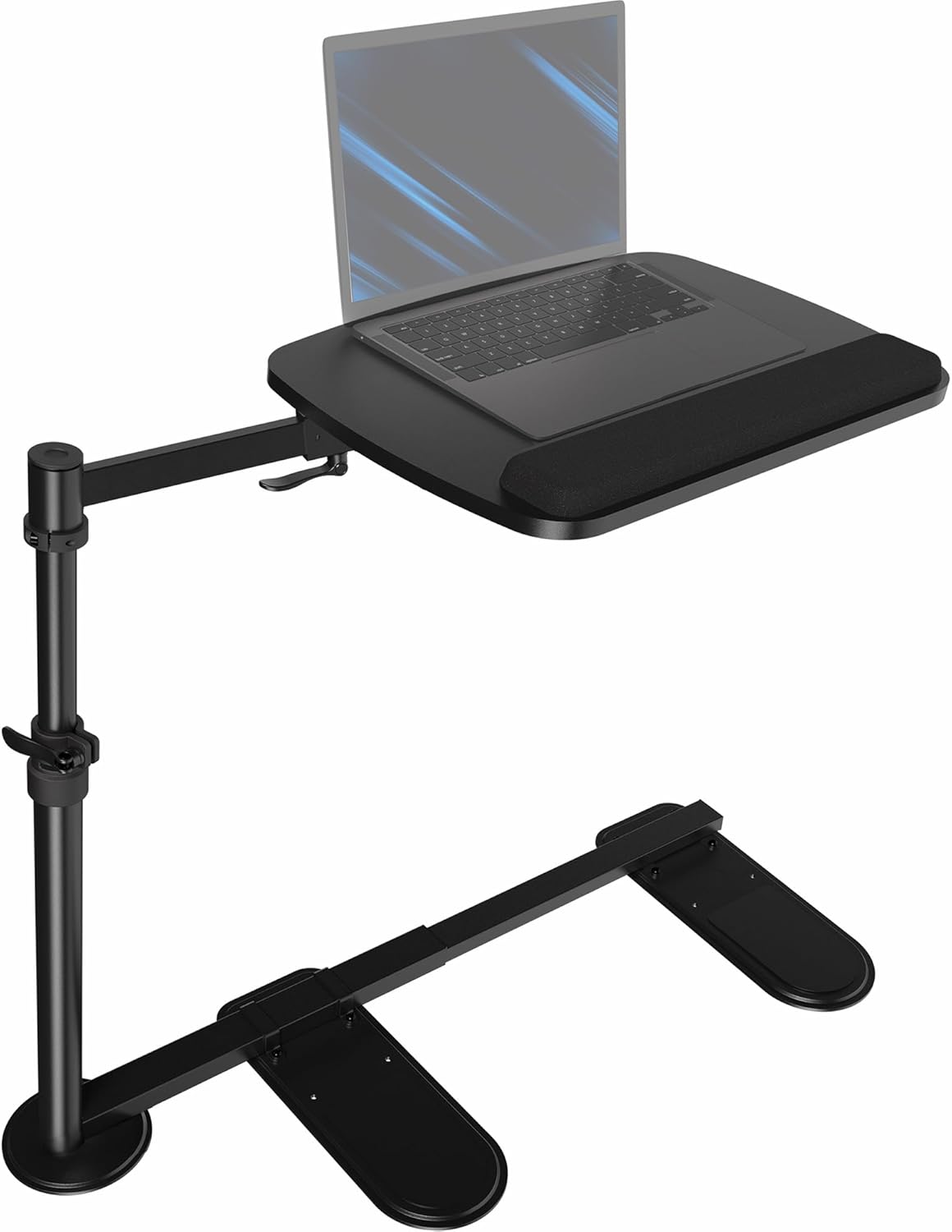 VIVO 20 inch Over Couch Swivel Table for Remote Work and More