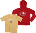 NFL Youth Boys Two Piece Performance Hoodie and Tee Combo - Team