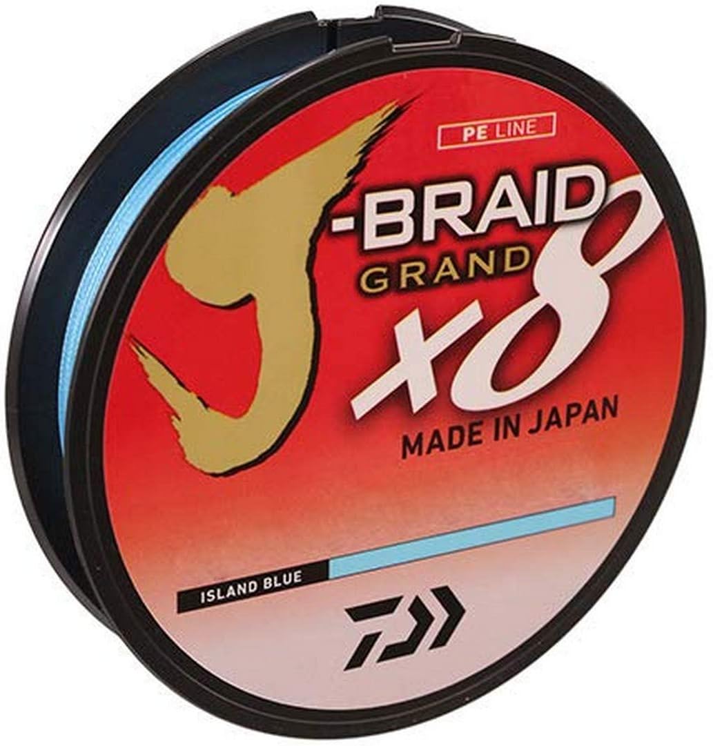 Daiwa J-Braid Grand 8 X 300 YDS Filler Spool for Ultimate Fishing
