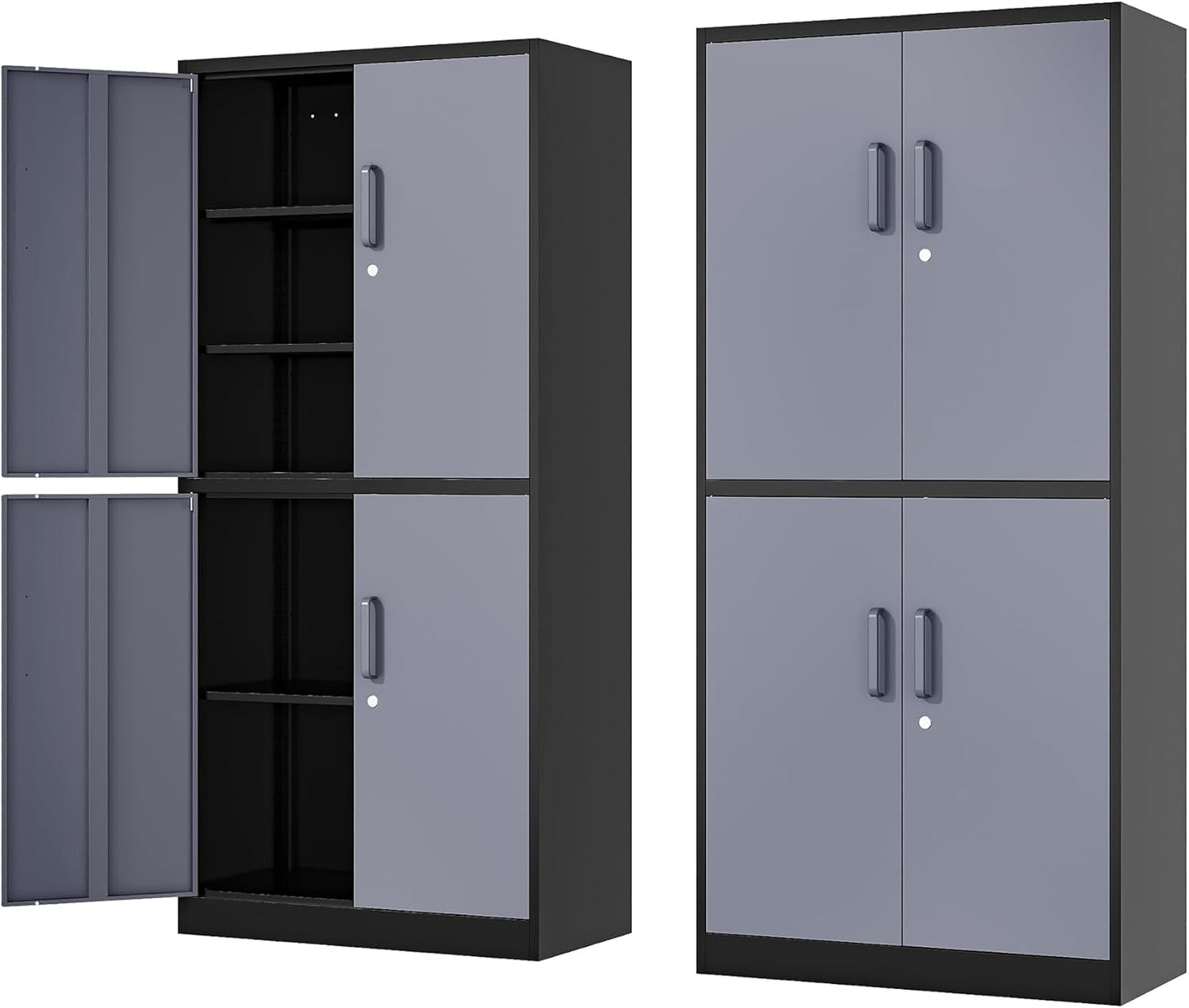 71 Metal Storage Cabinet for Secure and Spacious Organization