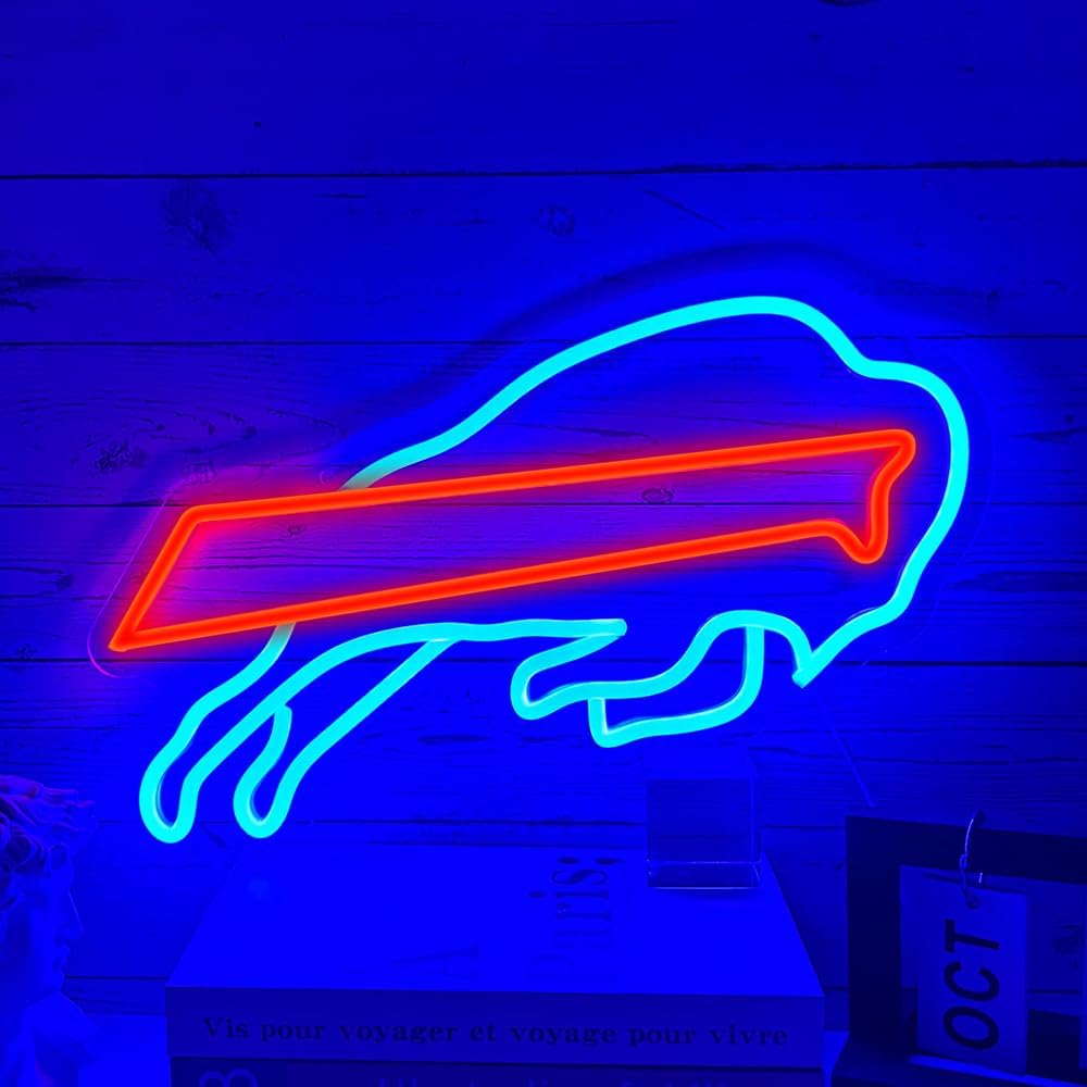 American Football Neon Sign for Man Cave and Bedroom Decor