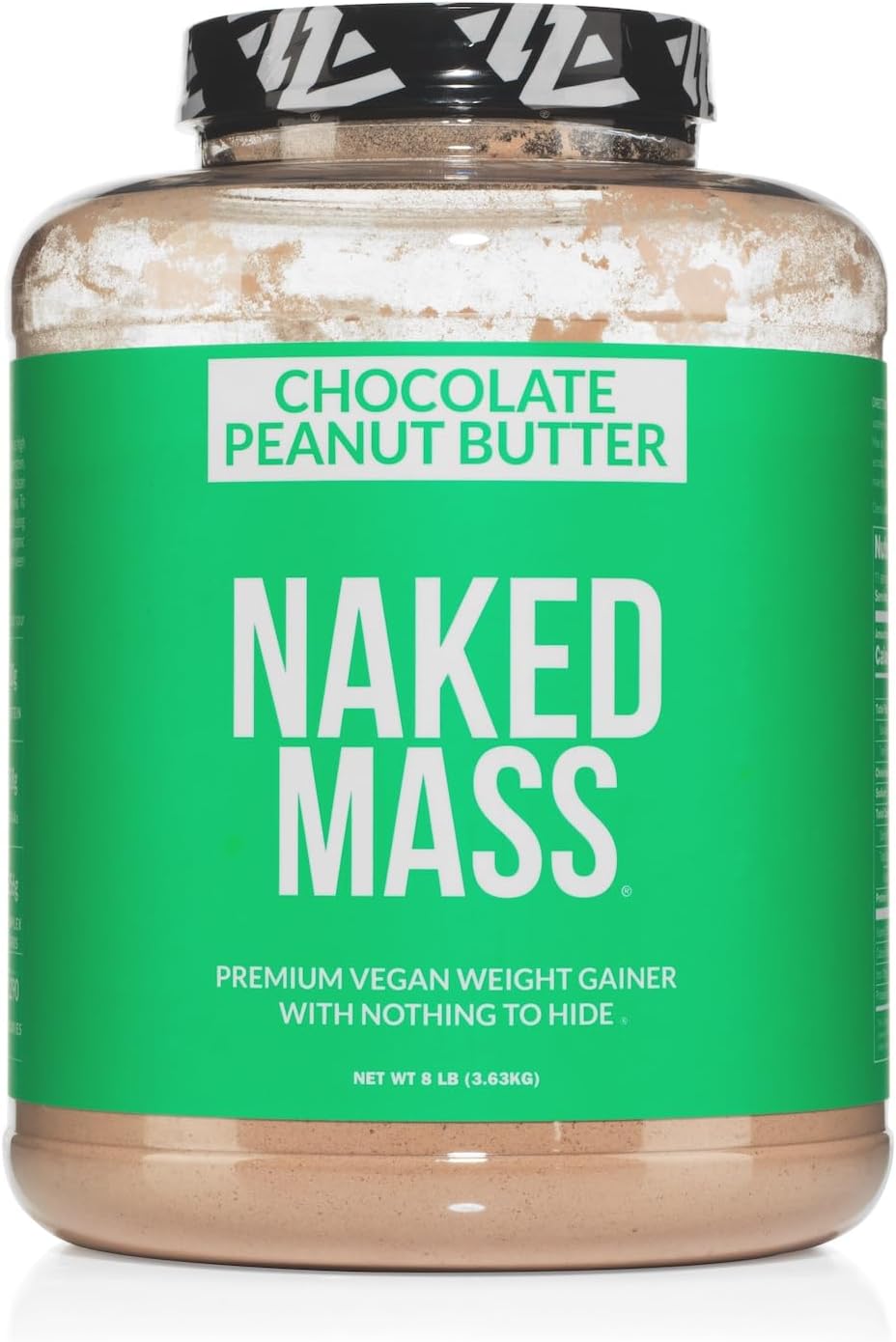 NAKED Vegan Mass Chocolate Peanut Butter Weight Gainer Powder