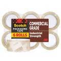 Scotch Commercial Grade Shipping Packaging Tape - Heavy Duty Seal