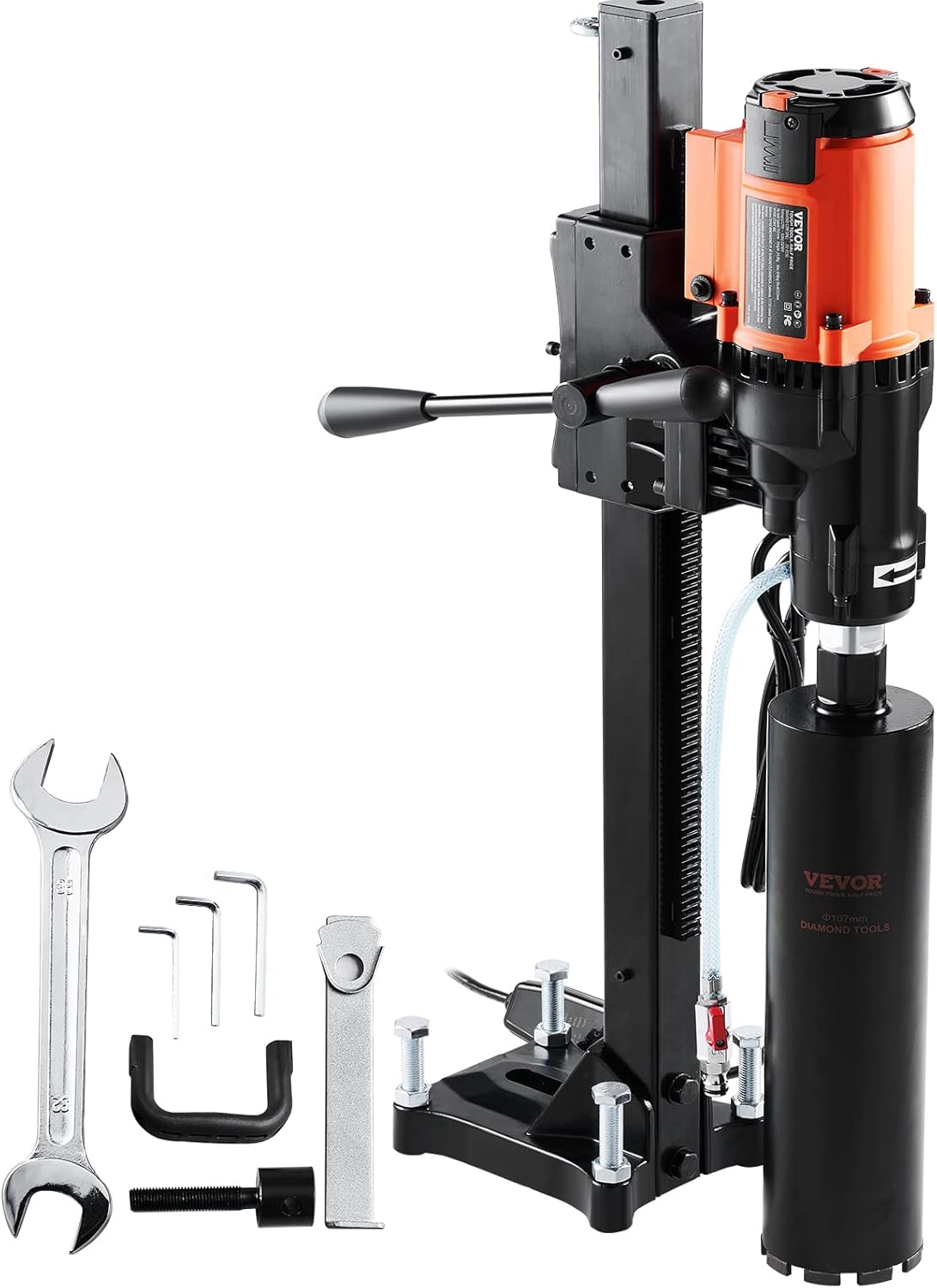 VEVOR 8in Diamond Core Drill Rig: Fast 750RPM Speed