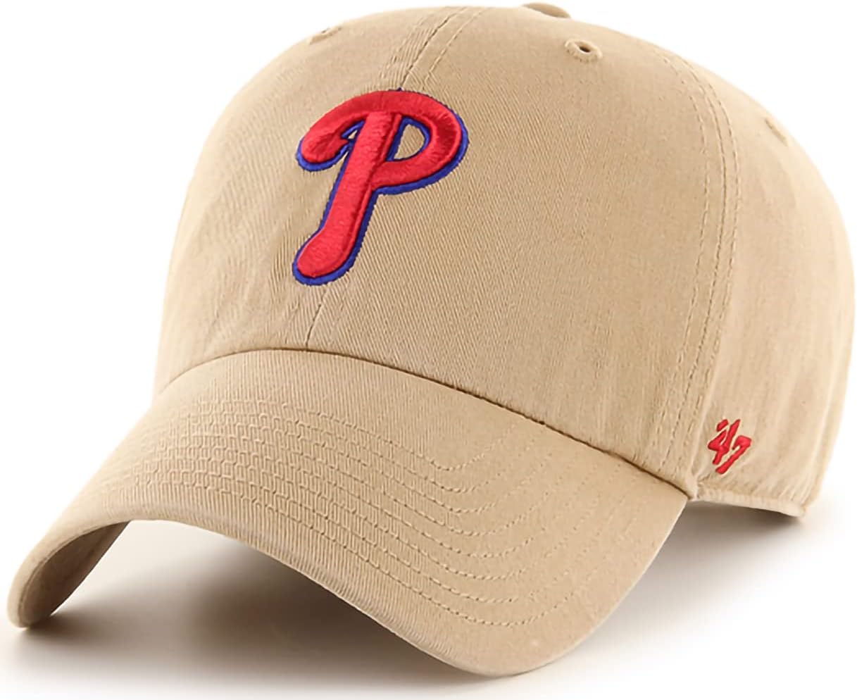 47 Brand MLB Khaki Primary Logo Clean Up Adjustable Hat Review