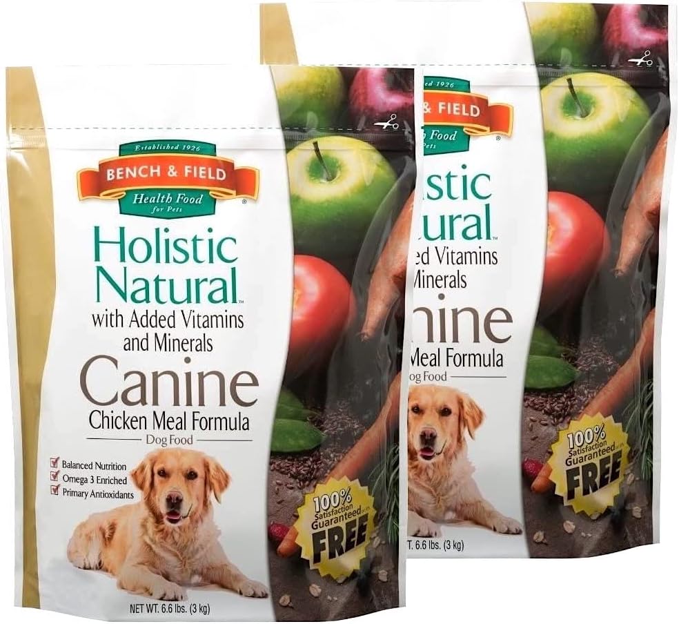 Bench & Field Holistic Natural Dry Dog Food with Chicken Meal