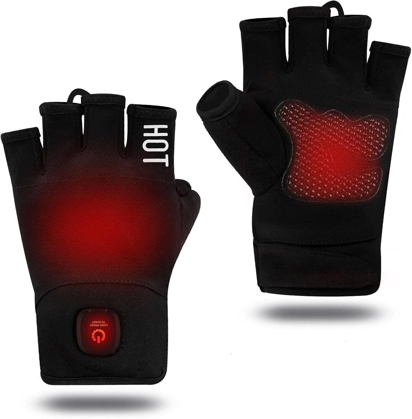 Rechargeable Heated Fingerless Gloves: Stay Warm Anywhere