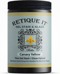 Water-Based Gel Stains by Retique It 32oz - Canary Yellow