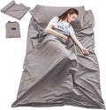 Sleeping Bag Liner Travel Sheets for Hotel Camping - Lightweight