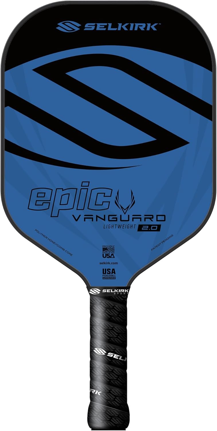 Vanguard Hybrid Pickleball Paddle - Carbon Fiber Performance