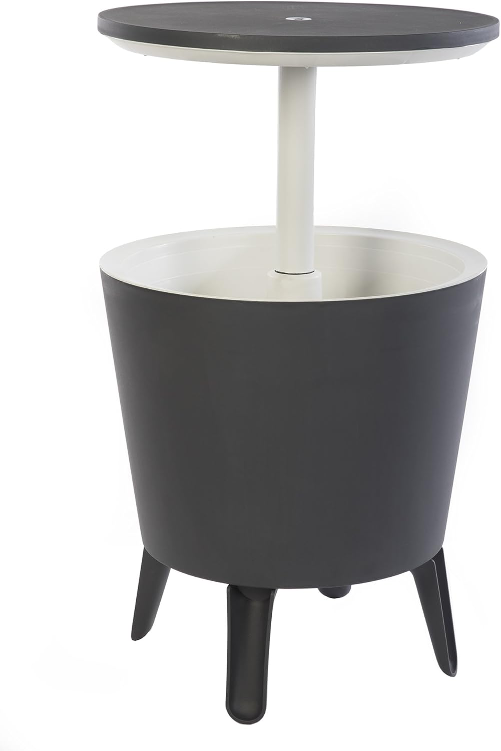 Keter Modern Cool Bar Outdoor Patio Furniture with Hidden Cooler
