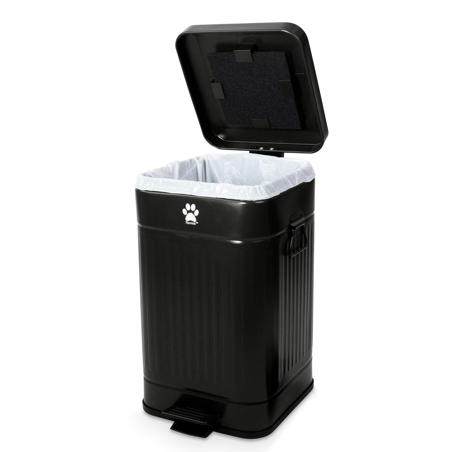 Dog Poop Trash Can Outside - Odor Proof Waste Station Container