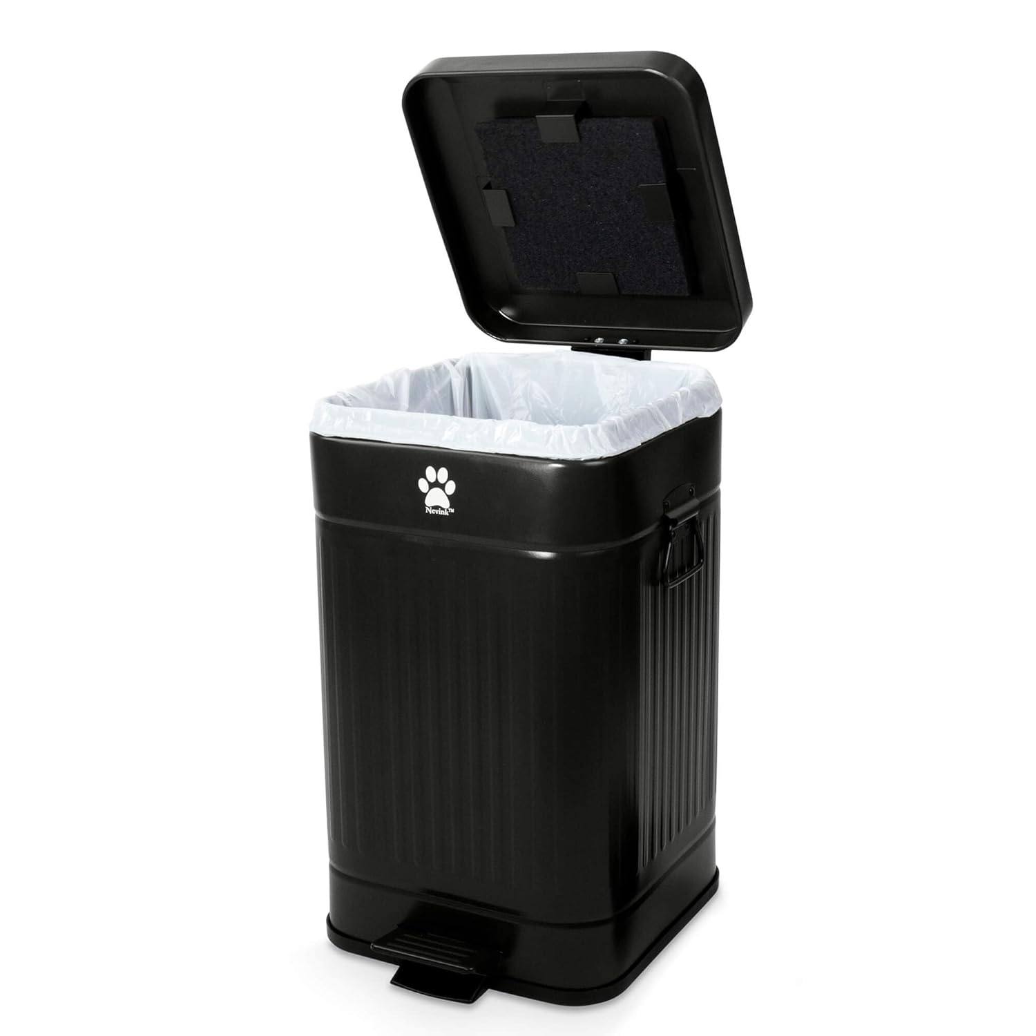 Dog Poop Trash Can Outside - Odor Proof Waste Station Container
