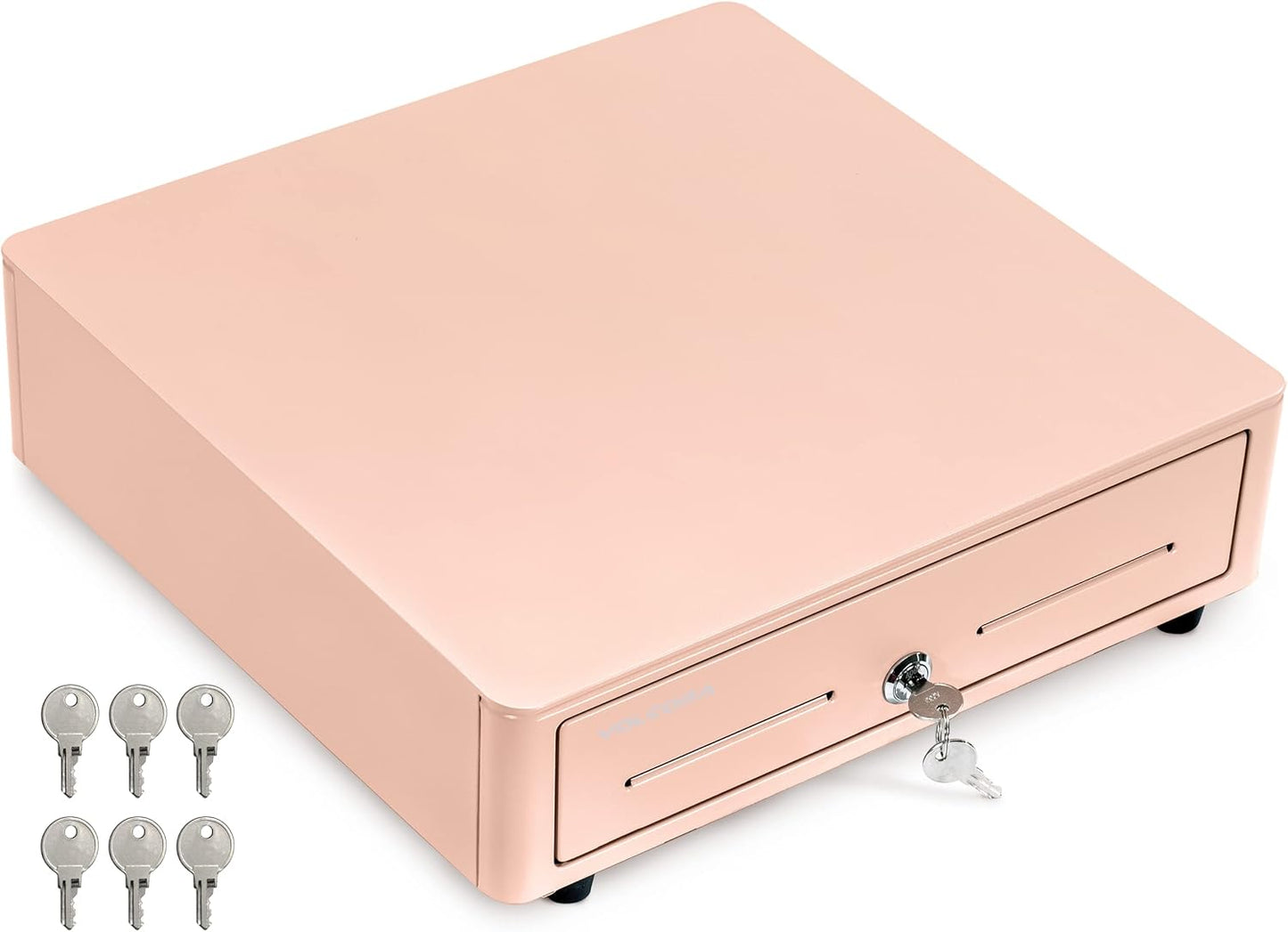 Volcora Cash Register Drawer for POS System with Round Corners