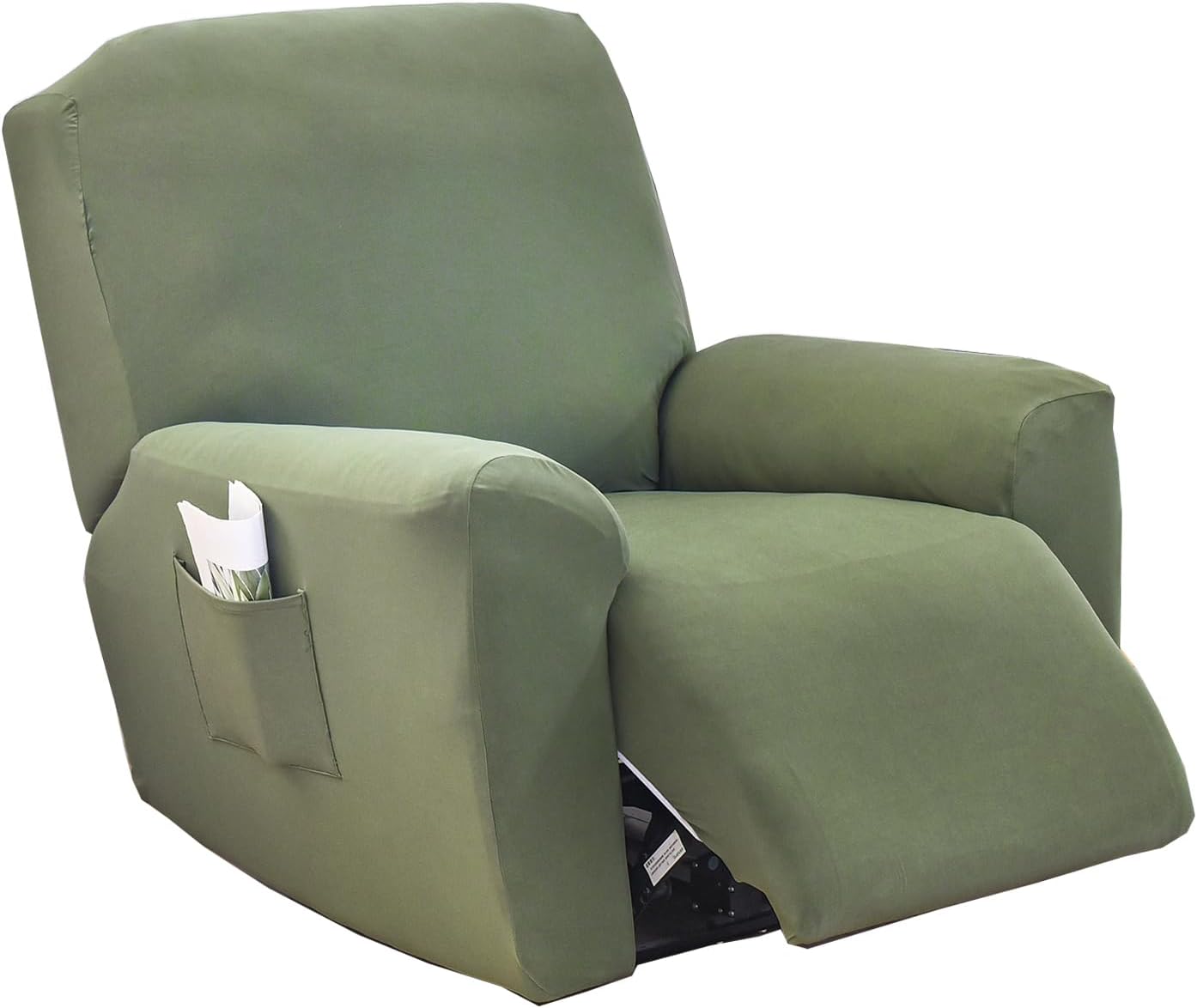 CRFATOP Green Recliner Slipcovers for Lazyboy Chairs - 4 Pieces