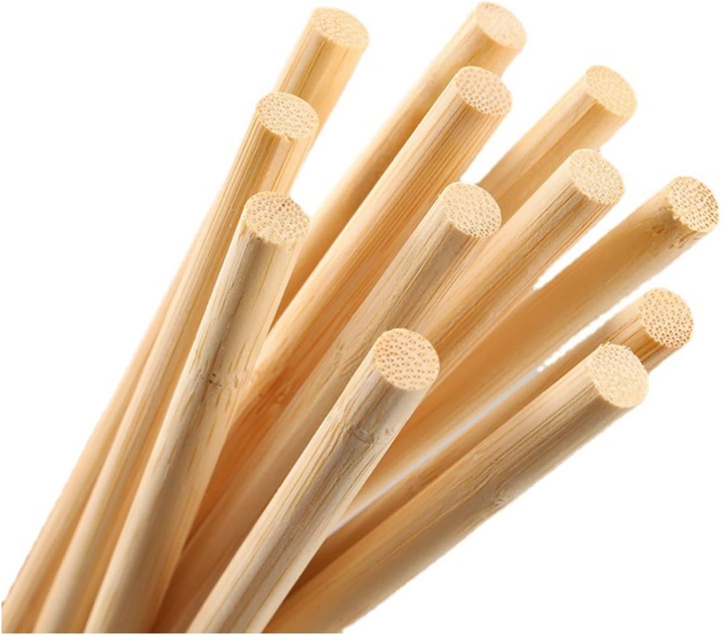 HOPELF Bamboo Wooden Dowel Rods - Perfect for Crafts and DIY