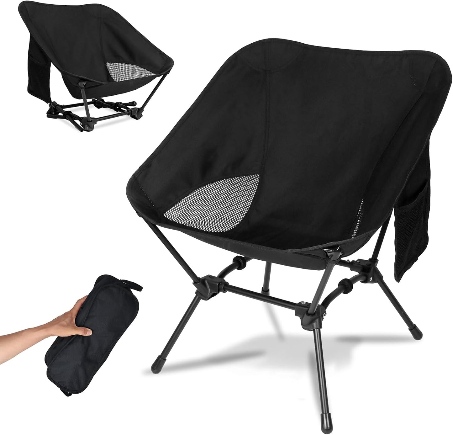 Dreamoon Portable Camping Chair: Adjustable & Lightweight