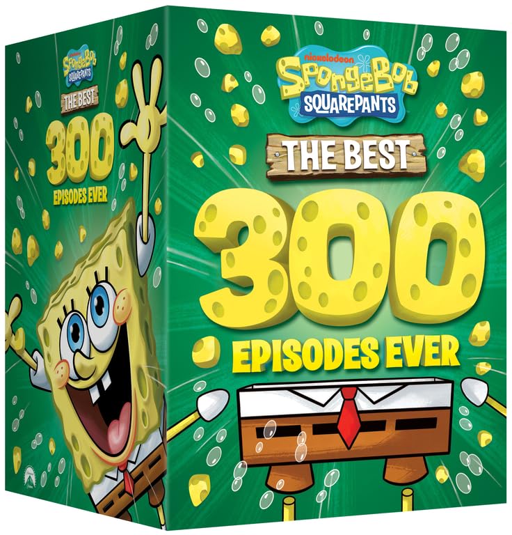 SpongeBob SquarePants: The Best 300 Episodes Ever DVD Review