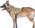 Reflective Tactical Dog Harness Large - No Pull MOLLE K9 Vest