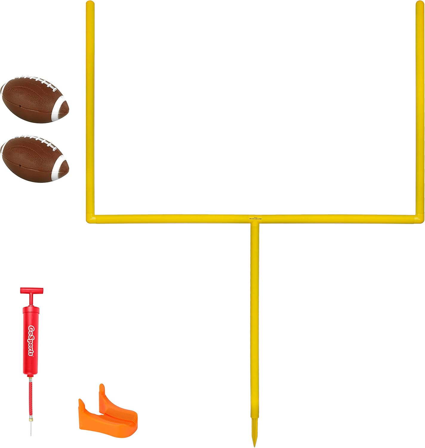 GoSports Football Field Goal Post for Epic Backyard Games