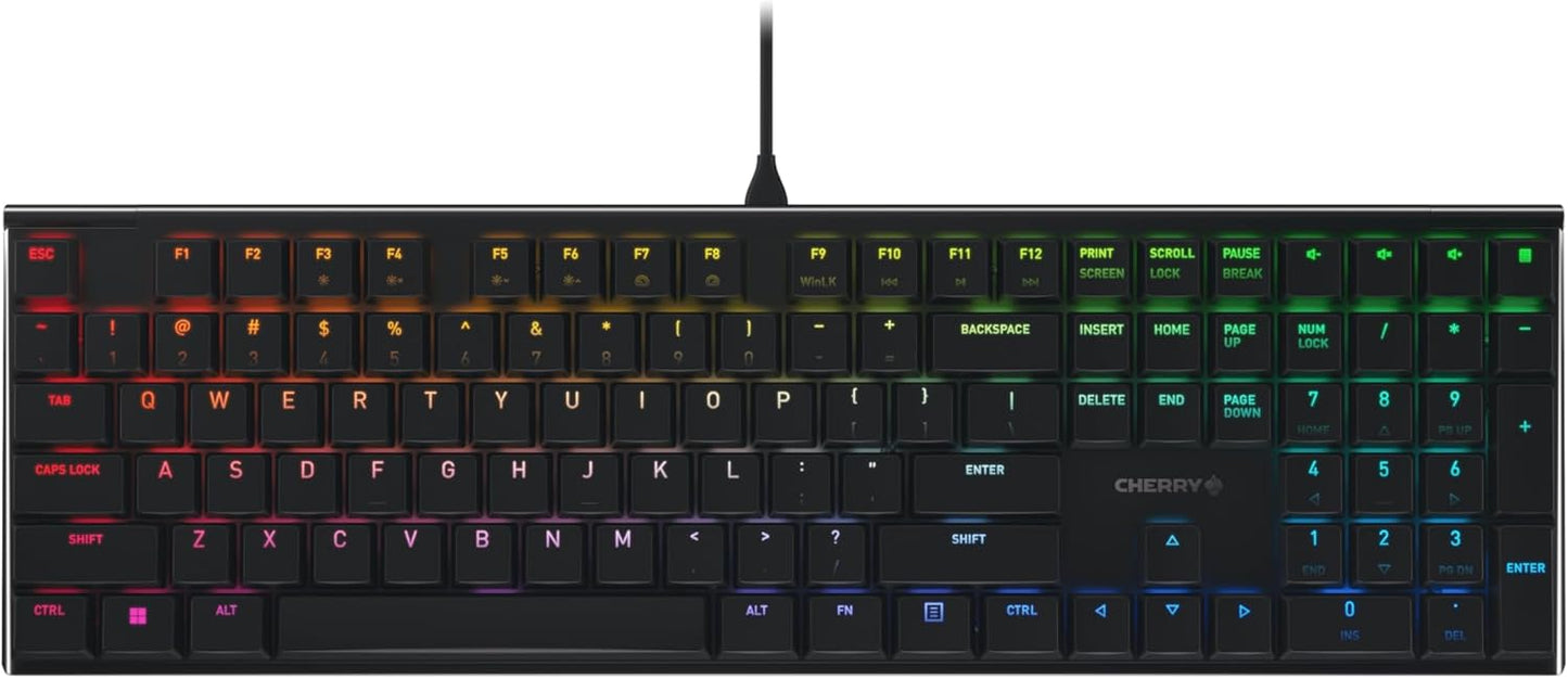 Cherry MX 10.0N RGB Mechanical Keyboard with Low Profile Switches